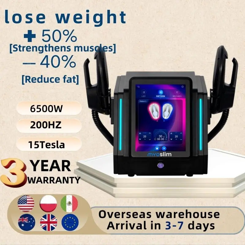 EMSzero RF 6500W 15 Tesla EMS Slimming Machine Hiemt Nova Body