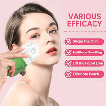 1 heart-shaped capsule silicone ice roller facial compress device for