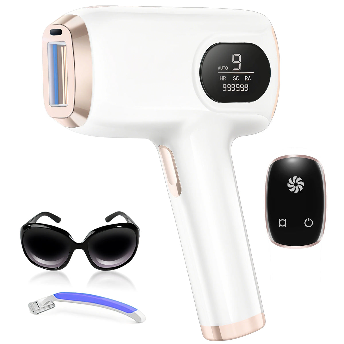 IPL hair removal devices, laser hair with 3 advanced functions