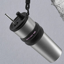 Stainless Steel Vacuum Insulated Bottle with Straw, Leak-proof Thermos