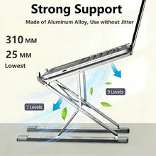 For Macbook Laptop Stand Folding Adjustable Aluminum Computer Pc Tablet