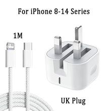 PD 40W For Apple Fast Charger For iPhone 17 Air 16 15 14 13 12 11 Pro