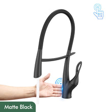 Pull Out Sensor Kitchen Faucet Single Handle Digital Display Sprayer