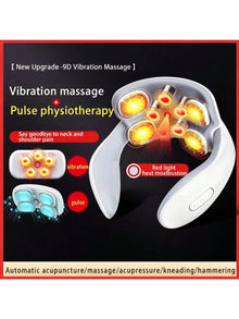 Smart Neck Massager for Adults, 5 Massage Modes, Ergonomic Portable