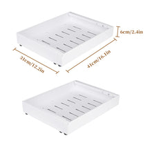 1/2PCS Pull-out Cabinet Storage Rack for Kitchen No-Drill Telescopic