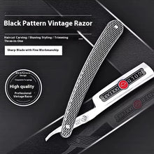 Professional Classic Steel Straight Edge Razor Precision Shaving Tool