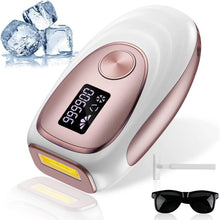 Painless IPL Laser Hair Removal Device with Ice-Cooling System