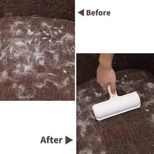 Pet Hair Remover Roller - Dog & Cat Fur with Self-Cleaning Base