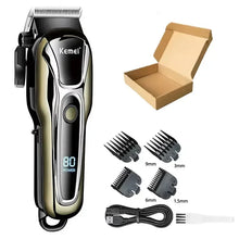 Kemei PG1990A Rechargeable Hair Clipper or Limit Combs Professional
