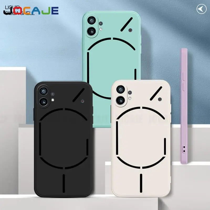 Liquid Silicone Phone Case For Nothing Phone 2 Slim Matte Cover For