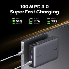 UGREEN 100W Fast Charging External Battery Power Bank 20000mAh PD3.0