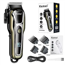 Kemei PG1990A Rechargeable Hair Clipper or Limit Combs Professional