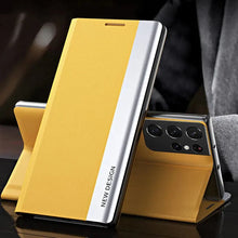 Luxury Leather Flip Case For Samsung Galaxy S26 S25 S24 S23 S22 S21 S20