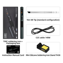 ALIENTEK T90 Smart Soldering Iron PD 3.1140W Portable Digital Display