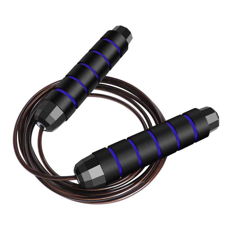 Adjustable Rapid Speed Jump Rope Steel Wire Skipping for Fitness