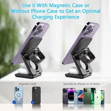 3 in 1 Wireless Charger Stand Magnetic Foldable Charging Station for