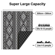 Waterproof Picnic Blanket 200x300CM Large Beach Outdoor Mat with