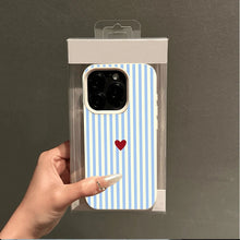 INS Cute Small Love Heart Pattern Fresh Phone Case For iPhone 18 17 16