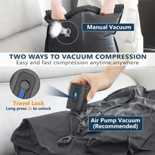 Travel Packing Cubes Set 17L 34L TPU IP67 Vacuum Compression Bags