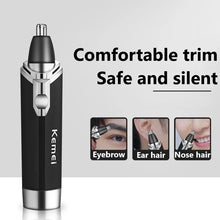Kemei Nose Hair Trimmer Nasal Wool Implement Hair Cut Washed Clipper