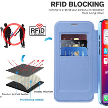 Luxury Transparent Flip Leather Wallet Magnetic Phone Case For iPhone