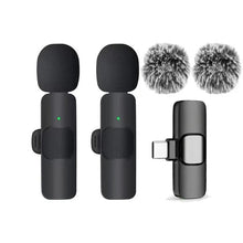 KEBIDUMEI Wireless Lavalier Microphone for Smartphones Computers