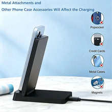 Portable Design Magnetic Alignment Wireless Fast Charging Stand For