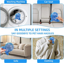 6 PCS Pet Hair Remover for Laundry - Effectively Removes Fur Lint &