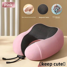 U Shaped Memory Foam Neck Pillows Soft Travel Pillow Massage Sleeping