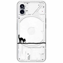 For Nothing Phone (1) Case A063 6.55" Clear Soft Transparent TPU Back