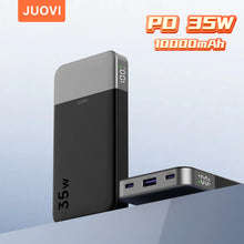 JUOVI 35W Super Fast Charging 10000mAh Portable Power Bank Charger Mini