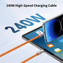 Hichain PD240W USB C Fast Charging Cable Soft Liquid Silicone Type to C