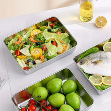 Stainless Steel Food Storage Containers Set - Airtight BPA-Free Kitchen
