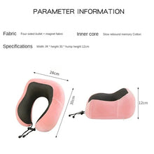 U Shaped Memory Foam Neck Pillows Soft Travel Pillow Massage Sleeping