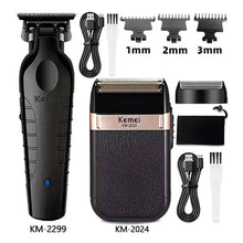 Kemei Hair Clipper Km-2299 Km-1256 Km-2024 Men's Electric Hair Trimmer