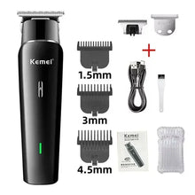 Kemei KM-1115 Fast Usb Charging Hair Clippers Rechargeable Hair Trimmer