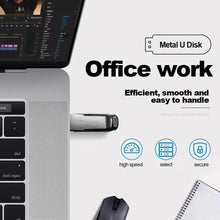 Lenovo 2TB USB 3.2 Flash Drives High Speed Metal Pendrive 1TB 512GB