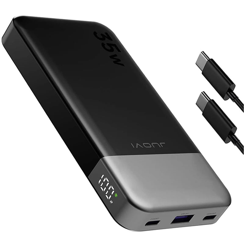 JUOVI 35W Super Fast Charging 10000mAh Portable Power Bank Charger Mini