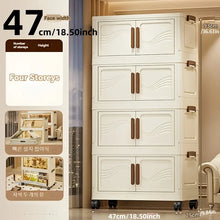 Foldable Storage Box with Clear Door - Spacious, Durable, and