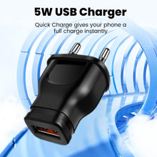 1A 5W USB Wall Charger Mini Universal EU US Travel For iPhone Samsung