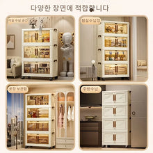 Foldable Storage Box with Clear Door - Spacious, Durable, and