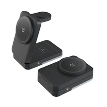3 in 1 Foldable LED Light Wireless Charger Stand For iPhone 16 15 14 13