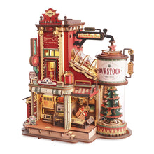 Robotime Rokr Dream Gift Factory 3D Wooden Puzzle Music Box Unique
