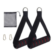 Resistance Bands Handle Bar Attachment Station Fitness Pulley Strap