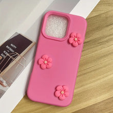 Cute Colorful Dopamine Flower Phone Case For iPhone 17 18 Pro Max 16 15