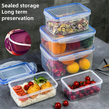 1/4pack Food Storage Containers Transparent Kitchen Organization Boxes