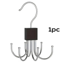 1/5pcs 360° Rotating Storage Hanger Hook Multi-Claw Bag Metal Belts