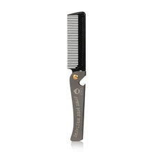Foldable comb Folding Pocket Clip Hair Moustache Beard Fashion Men