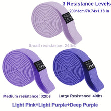 Fitness Resistance Bands Knit Elastic Stretch Training Pulling Large