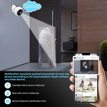 2K 5MP Wifi Home Security Camera Wireless Outdoor Magnetic Battery